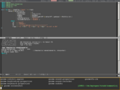 nice emacs + dzen mode